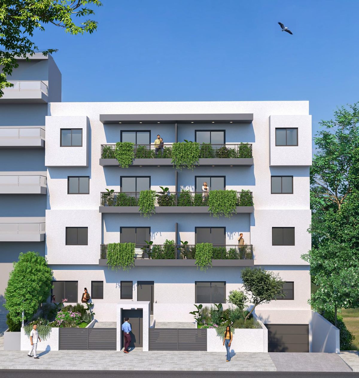 SNFCC yakını butik rezidanslar · Kallithea